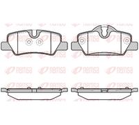 REMSA 1600.00 Brake pad set