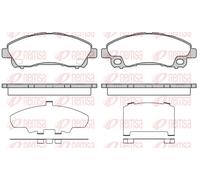 REMSA 1645.00 Brake pad set