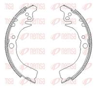 REMSA 4102.00 Brake Shoe Set