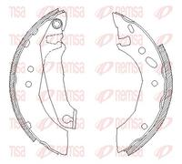 REMSA 4507.00 Brake Shoe Set