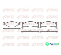 BRAKE PAD SET DISC BRAKE 0600.02 FOR KIA RETONA/Closed/Off-Road/Vehicle 2.0L