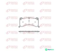 REMSA DISC BRAKE BRAKE PAD SET 191600 FOR AUDI