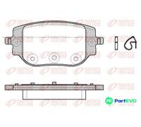 REMSA DISC BRAKE BRAKE PAD SET 196500