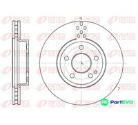 REMSA FRONT 2 X BRAKE DISC 667910
