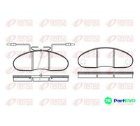 REMSA 0048.12 Brake pad set