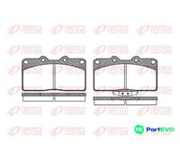 BRAKE PAD SET DISC BRAKE 0355.02 FOR MITSUBISHI GTO/SEDAN/GRANDE 3000 3.0L 6cyl
