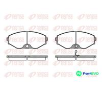 BRAKE PAD SET DISC BRAKE 0375.02 FOR INFINITI NISSAN CEFIRO/III QX/MAXIMA/V/IV