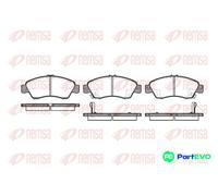 REMSA 0419.02 Brake pad set