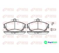 REMSA 0590.02 Brake pad set