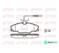 REMSA 0603.04 Brake pad set