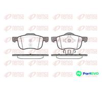 REMSA 0713.00 Brake pad set