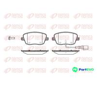 REMSA FRONT DISC BRAKE BRAKE PAD SET 077501 FOR SEAT SKODA