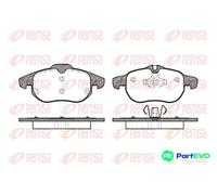 REMSA 0888.00 Brake pad set