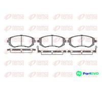 REMSA 0951.02 Brake pad set