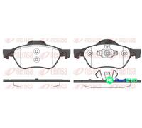 REMSA 0962.10 Brake pad set