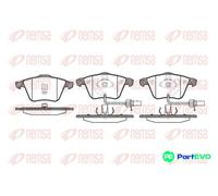 REMSA 0964.02 Brake pad set