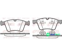 REMSA 1370.00 Brake pad set