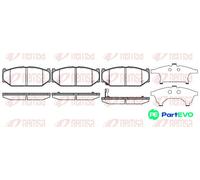 REMSA 1381.11 Brake pad set