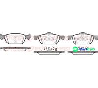 REMSA 1384.02 Brake Pad Set, disc brake for HONDA