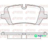 Brake pads Rear Axle 1541.00 REMSA for LAND ROVER RANGE ROVER IV DISCOVERY V