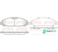 REMSA FRONT DISC BRAKE BRAKE PAD SET 162000 FOR FORD USA
