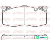 REMSA 1742.10 Brake pad set
