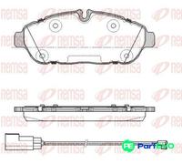 REMSA FRONT DISC BRAKE BRAKE PAD SET 193101