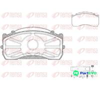REMSA FRONT DISC BRAKE BRAKE PAD SET JCA81580