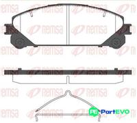 REMSA FRONT LEFT RIGHT DISC BRAKE BRAKE PAD SET 131200 FOR TOYOTA LEXUS