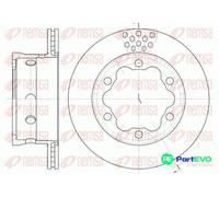REMSA LEFT 2 X BRAKE DISC 662310