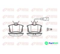 REMSA REAR DISC BRAKE BRAKE PAD SET 026302 FOR AUDI