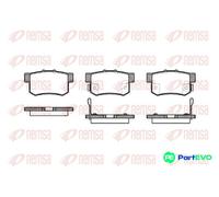 REMSA 0325.12 Brake pad set