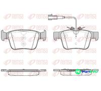 REMSA 1722.02 Brake pad set