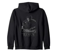 Remus Roman General Strategy Map Candle Zip Hoodie
