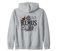 REMUS Roman Wolf Roma Romulus Mythology Legend Zip Hoodie