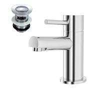 Remy Basin Mono Mixer Tap & Waste Chrome