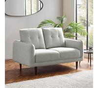 Remy Light Grey Fabric Sofa - 2 Seater