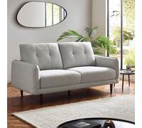 Remy Light Grey Fabric Sofa - 3 Seater