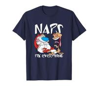 Ren And Stimpy Naps Fix Everything Baby Diapers T-Shirt