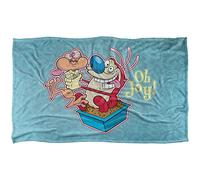 Ren And Stimpy Oh Joy Silky Touch Super Soft Throw Blanket 91 x 147 Cm