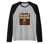 Ren Faire Vendor Renaissance Merchant Fantasy Fair Crew Raglan Baseball Tee