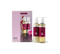 REN Moroccan Rose Otto Uplifting Body Duo Body Wash 200ml and Body Lotion 200ml