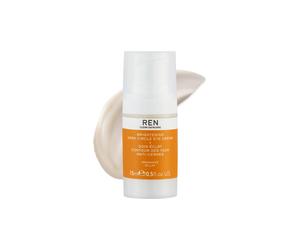 REN Radiance Brightening Dark Circle Eye Cream, 15ml ? Eye Cream with Elderberry Flower and Glycogen, Clinically Proven to Reduce Dark Circles in 7