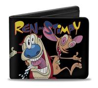 Ren & Stimpy Animated TV Series Best Buds Bi-Fold Wallet