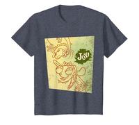 Ren & Stimpy Joy! T-Shirt, Youth, Heather Blue, Small