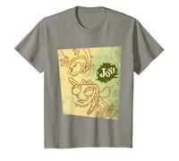 Ren & Stimpy Joy! T-Shirt, Youth, Slate Grey, 3T