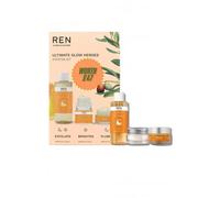 REN Ultimate Glow Heroes Set 100ml Glow Daily AHA Tonic, 5ml Dark Circle Eye Cream & 15ml Vitamin C Gel Cream