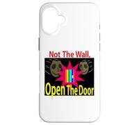 Ren-World 14 Open The Future Door: It's Not The Wall Case for iPhone 16 Plus