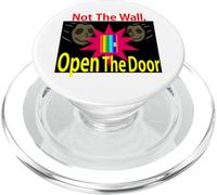 Ren-World 14 Open The Future Door: It's Not The Wall PopSockets PopGrip for MagSafe
