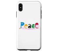 Ren-World 28 People's Dream Peace All World Diversity Heart Cherry Blossom Honey Bee Case for iPhone XS Max